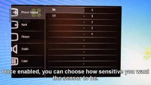 How to disable/adjust monitor Philips - 220P4LPYEB/00 power sensor