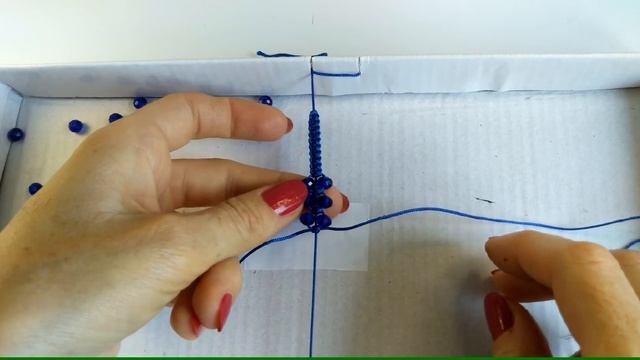 Плетеный браслет из ниток с бусинами, нарядный браслет макраме шамбала с бусинами
