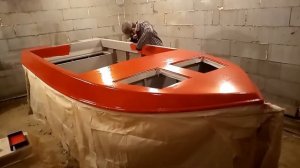 Как покрасить лодку валиком. Лодка своими руками
