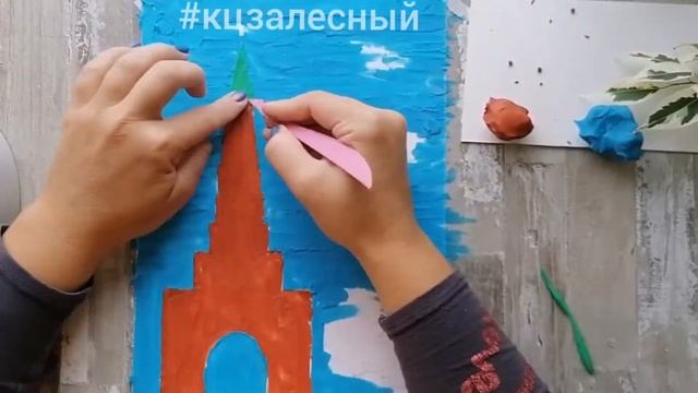 Башня Сююмбике г. Казань.Пластилиновая живопись. смотреть онлайн