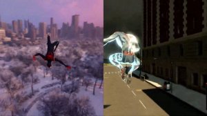 Spiderman PS5 vs Xbox Series X Comparison