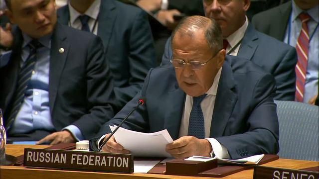 Выступление Министра иностранных дел РФ С.В.Лаврова в СБ ООН по реформированию миротворчества ООН