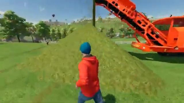 HARVEST, LOAD & TRANSPORT WITH COLORED JOHN DEERE, SCANIA & NISSAN TRUCKS - Farming Simulator 22 смотреть онлайн