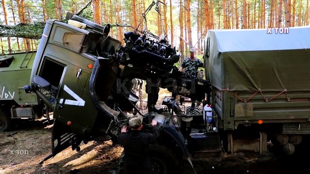 Ремонтные битвы: ВДВ восстанавливают и поддерживают боеготовность на видео!