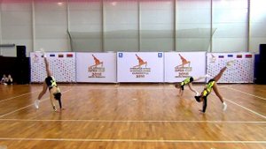 AEROBIC GYMNASTICS  AG1 TR  Москва Трио