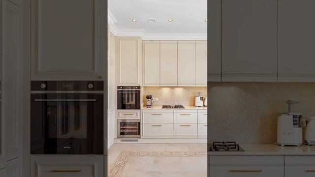 Утончённая кухня в классическом стиле #мебельмосква #интерьер  #мебель #интерьеркухни