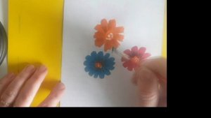 Рисуем цветочки с детьми, легко и просто