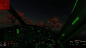 DCS UH-1 Тест РОШ'а. Посадка на нефтевышку