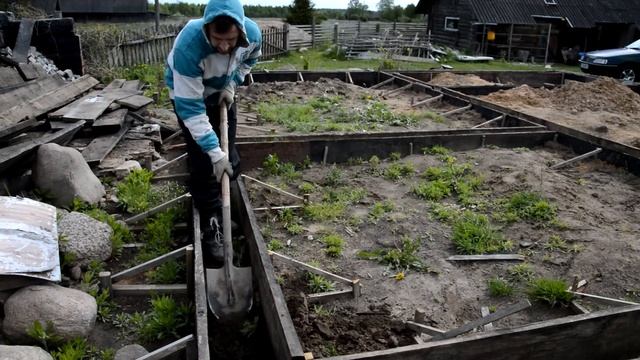 ПРОСТОЙ ФУНДАМЕНТ СВОИМИ РУКАМИ  / СТРОИТЕЛЬСТВО ДОМА В ДЕРЕВНЕ /ДОМ МЕЧТЫ / ЧАСТЬ 2