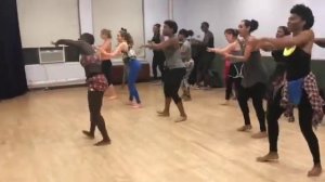 Kukuwa® Fitness: Coach Cass African Dance Intensive: Shelele by E.L.