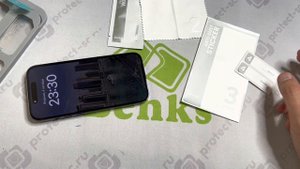 Обзор на Corning защитное стекло Glass Warrior Benks для iPhone 14/14 Pro/14 Pro Max/14 Plus