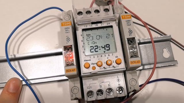 Обзор двухканального таймера ТЭ822 TDM ELECTRIC смотреть онлайн