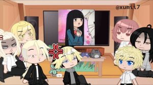 Tokyo revengers react to f! y/n || react to y/n || tr react