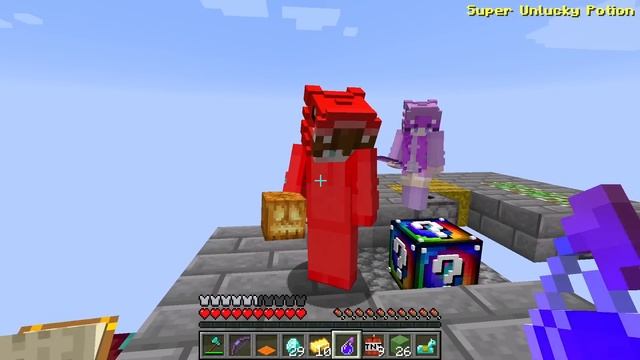 Sobreviviendo en Un Solo Lucky Block de Minecraft смотреть онлайн