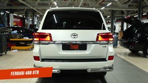 Активный звук выхлопной системы в дизельном Land Cruiser 200