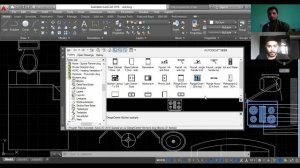 DESIGN CENTER IN AUTO-CAD II FURNITURE LAYOUT II LIVE CLASS