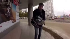 Краш тест шлема MICHIRU