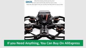 GEPRC CineLog35 V2 HD O3 GPS FPV Drone O3 Air Unit GEP F722-45A AIO V2 2650KV 6S TBS ELRS RC FPV