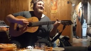 Песня о Щорсе. На гитаре с друзьями коммуняками.