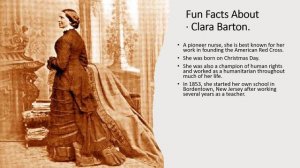 I am Clara Barton - The Wallaroos "I AM Series?"