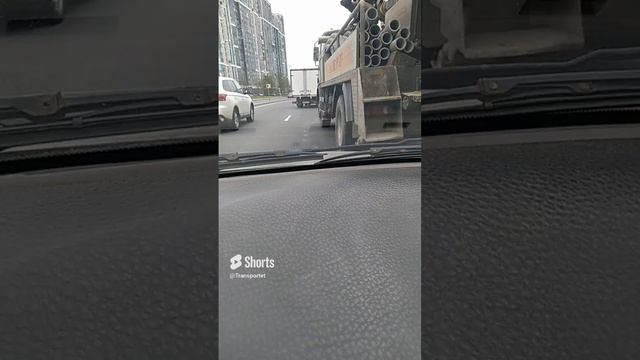 Бетононасос с трубами какими то #Shorts