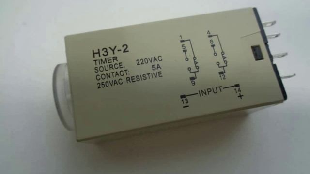 #Реле времени_ задержки включения и отключения H3Y , описание для DIY