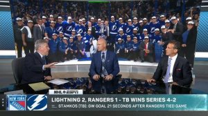 The Lightning just got STRONGER throughout the series! - Chris Chelios | NHL on ESPN