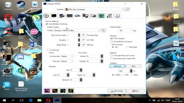 КАК ЗАПИСЫВАТЬ ВИДЕО/ФРАПСИТЬ БЕЗ ПОТЕРИ ФПС И ЛАГОВ (Dxtory) смотреть онлайн