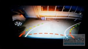 Автомобильная камера с динамическими линиями CARMEDIA серии CMD-IPAS съемка в ночное время суток