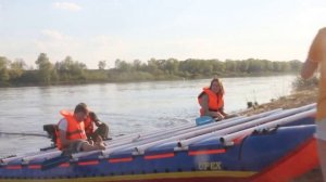 тест катамарана. мотор lifan 9 л.с. и long tail