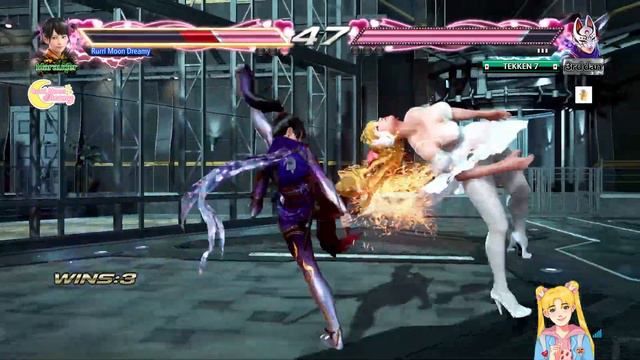 Tekken 7 - Sailor Venus (Ling Xiaoyu Online Battle) смотреть онлайн