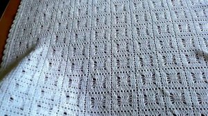 Детский плед крючком.Очень просто и легко.