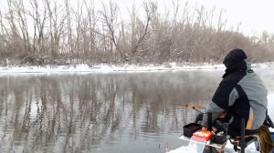 Рыбалка на фидер зимой. Рыбалка на реке Миасс. Рыбалка в Челябинской области.