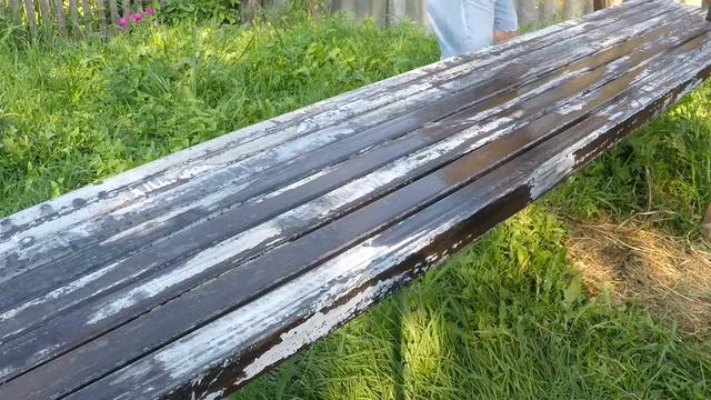 Обработка столбов преобразователем ржавчины перед покраской-1 смотреть онлайн