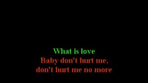 Haddaway - What Is Love (Karaoke)