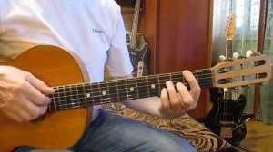 Бригантина поднимает паруса-Г. Лепский (как играть на гитаре аккорды)