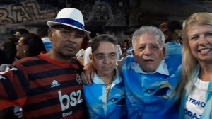 Essa foto foi tirada na quadra da Portela no Entrelinhas e Samba na feira.