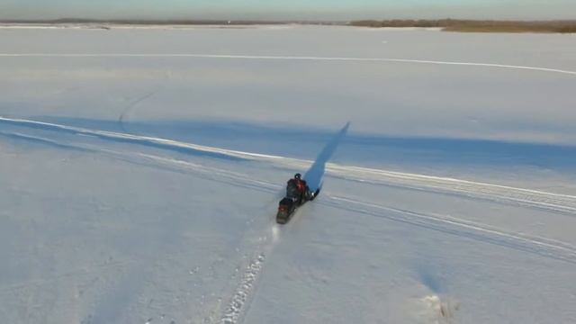 Покатушки на снегоходе переделанные смотреть онлайн