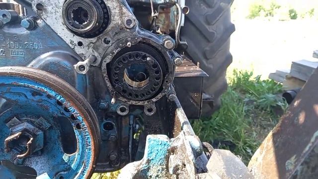 Т-40. Отмыл блок. Начал сборку двигателя д-37. смотреть онлайн