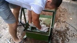 Станок для изготовления блоков