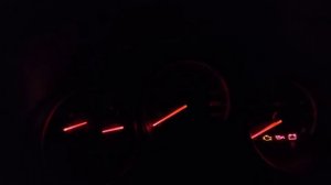 SUBARU FORESTER субару форестер  , щиток приборов . пересвет + тест стрелок