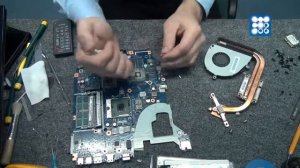 Ноутбук ACER V3 571G разбор и чистка системы охлаждения