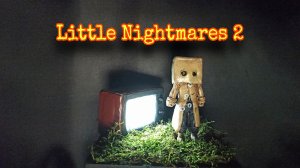 Сделал диораму с подсветкой по игре Little Nigtmare 2