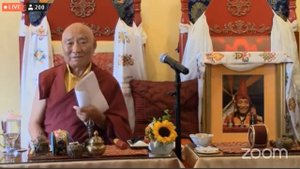 Цеванг Донгьял Ринпоче - учения по молитве к Гуру Ринпоче и Йеше Цогьял (ч. 2)!