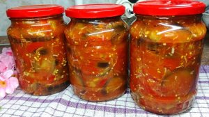Баклажаны на зиму. Быстрый рецепт. Просто попробуйте и вы так будете делать всегда!