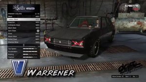 GTA 5 | Custom Car Builds | Ep4 | Vulcar Warrener