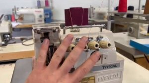 ПРОМЫШЛЕННЫЙ ОВЕРЛОК TYPICAL GN794 (2 часть)