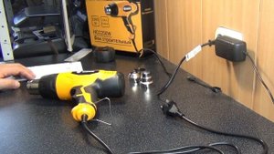 Фен строительный DEKO  HG2200W