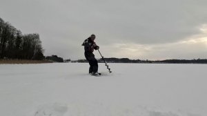 Зимняя рыбалка, крупный окунь. На Рыбалку, для души!!!