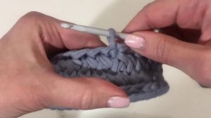 Круглая корзина из трикотажной пряжи | Узоры крючком | Soft Decor - Татьяна Чакур